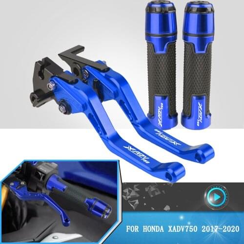 For Honda XADV750 X ADV X-ADV 750 2017 2018 2019 2020 Motorcycles Accessories Clutch Brake Lever Handle Grips Adjustable Levers