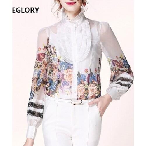 Женские шифоновые рубашки Eglory China At AliExpress