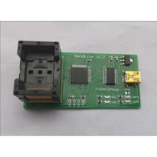 1pcs TSOP48 NAND FLASH burner NANDLite flash memory programmer Router LCD TV