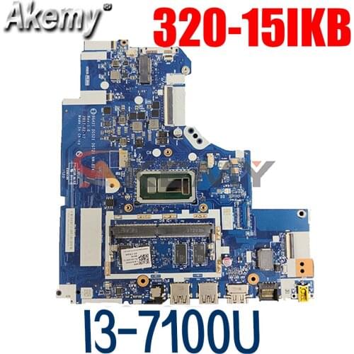 Laptop motherboard For Lenovo Ideapad 320-15IKB I3-7100U Mainboard 5B20N86263 NM-B241 DDR4