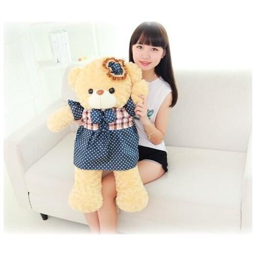 Lovely skirt bear plush toy large 80cm bear soft doll , Christmas birthday gift F005
