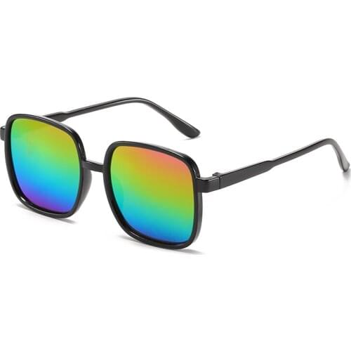 Fashion Children Gradient Sun Glasses Boy Girl Pink Square Sunglasses Women/Men Brand Designer Retro Kids Goggle UV400 De Sol