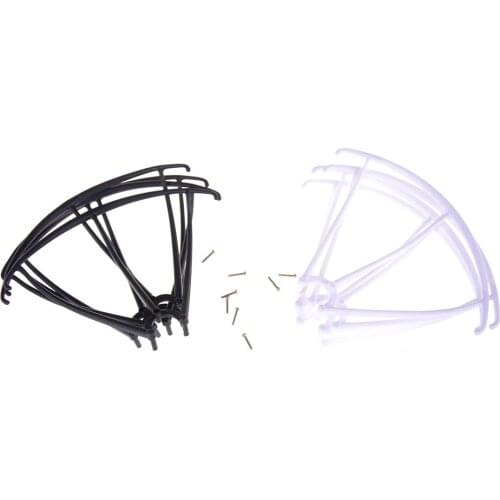 Fit For Syma X5 X5C X5C-1 X5SC X5SW RC Quadcopter Helicopter Spare Parts Protectors Frame Rotor Blade Protection + 4pcs Screws