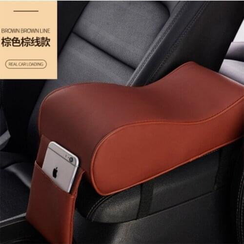 Hot New Car Armrests Cover Pad Console Arm Rest Pad For Sitz abdeckung Altea Ibiza Cupra Leon Cupra MK1 MK2 Toledo