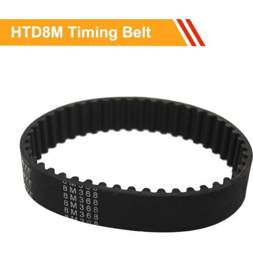 HTD8M Timing Belt 8M-408/416/424/432/440/448/456/464/472/480/488mm Motor Drive Belt Rubber Transmission Belt
