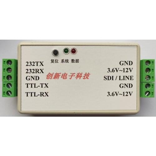 RS232 to SDI-12 Protocol Catcher Debugger Converter Supports Wide Voltage Power Supply