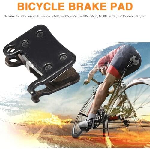 MTB Cycling Bike Brake Pads for SHIMANO XTR Bicycle Resin Disc Brake Parts MTB Road Racing Bike Brake Disc Rotor 4pcs
