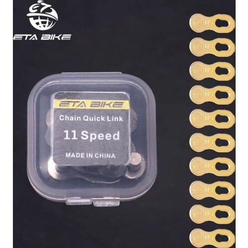 5 Pairs Bicycle Chains Connector 8S/9/10/11/12 Speed Single Speed Chain Quick Release Buckle Bicycle Chain Buckle