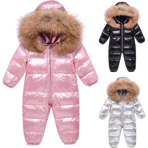 Newborn Baby Winter Jacket Clothes Girl Down Coat Boy Rompers Infant Jumpsuit Snowsuit for Newborn Childrens Climbing Suit 0-3Y