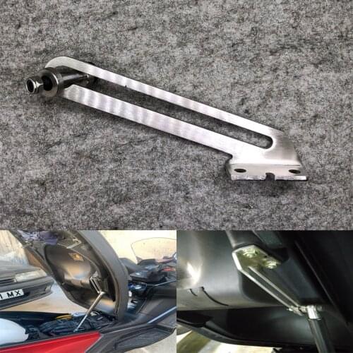 1PC Motorcycle Open Angle Increases Bracket Scooter Seat Stopper Tracks Parts For KYMCO Xciting R250Fi Downtown 300i/350i