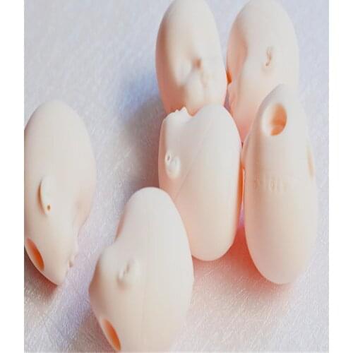 10PCS/lot toy practice makeup doll DIY heads for Licca doll original bjd 1/6 head make up doll accessories toys for girls