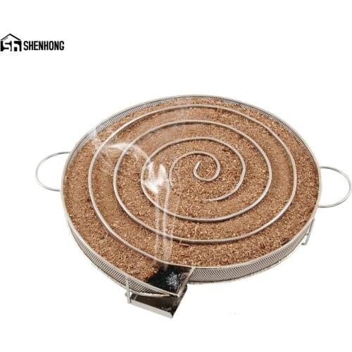 SHENHONG BBQ Accessories Cold Smoke Generator BBQ Grill Cooking Tools for Smoker Flavor Wood Chips Grill Bacon Cold Smoking