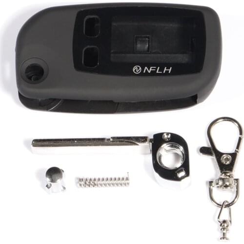 Key case for Tomahawk TW9010 TW9020 TW9030 uncut blade fob case cover TW9010 folding car flip remote remote car starter