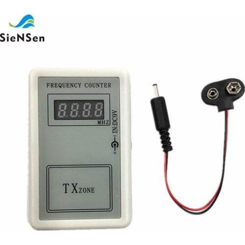 SieNSen Digital Frequency Meter Reader Counter Handheld Wireless Remote Control 250-450 MHZ Tester Tools KB019