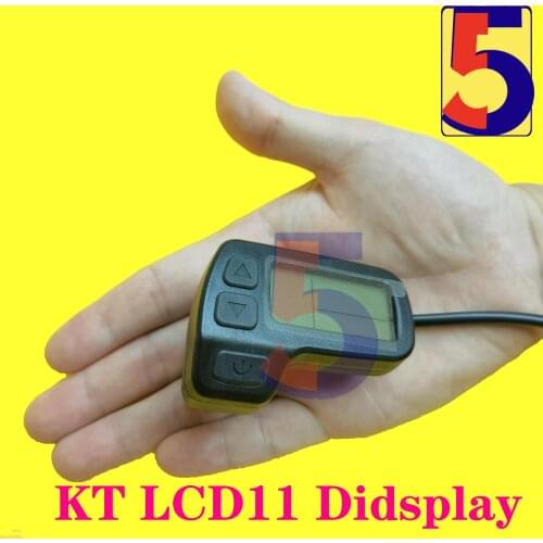 EBike KT LCD11 mini display 24V/36V/48V KTLCD Display for KT controller/ KT LCD3 LCD4 LCD5 LCD8S LCD8H LCD9 LCD10H LCD11 Display