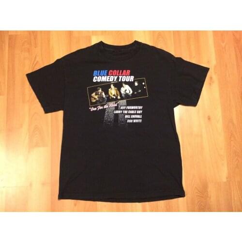 2006 BLUE COLLAR COMEDY TOUR CONCERT T SHIRT MEN MEDIUM LARRY CABLE GUY STAND UP