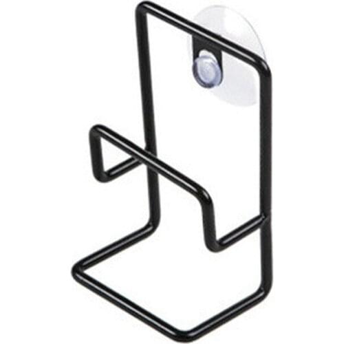 Soap Holder Dish Organizer Drain Rack Sink Rack With Sucker Metal Strong Wall Fool Storage White Black Suction Cup Holder