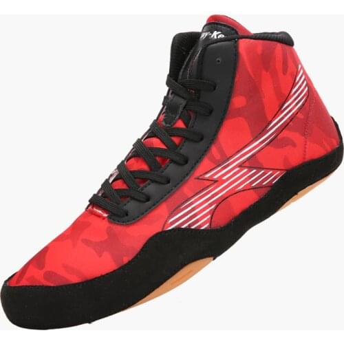 2021 New Professional Wrestling Shoes for Freestyle Wrestling,Boxing Shoes,Weightlifting Shoes for Athletics