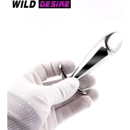 NEW Small Metal Butt Plug Dildo Anal Plug Prostate Phalluses Massager Beads Stimulation Anus Sex Toys for Adult 18+ Couples Gay