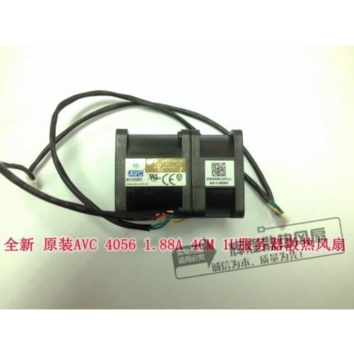 NEW AVC 4056 12V 1.88A 4CM 1U Server DF04056B12U cooling fan