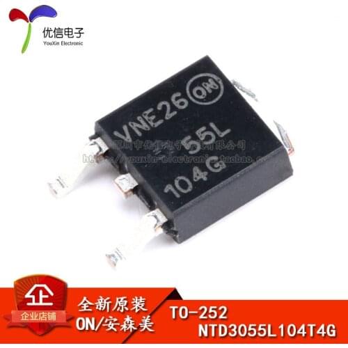 5pieces NTD3055L104T4G 55L104G NTD3055L TO-252