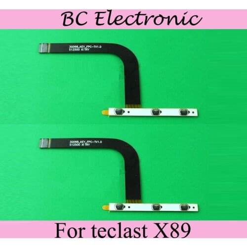Original switch on off Power Volume button Flex cable For teclast x98 air 3G P98 3G conductive flex with sticker replacement