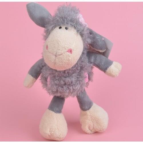 25cm Grey Color Sheep for Cute Baby/ Kids Gift, Lamb Plush Doll Free Shipping