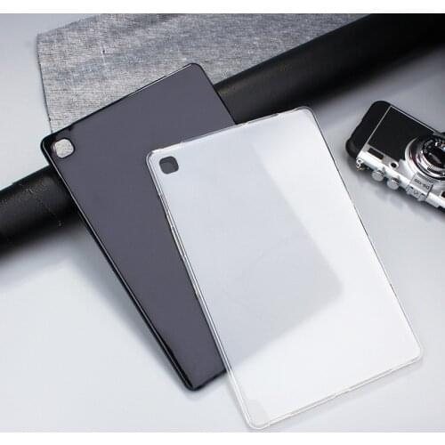 Anti-Fall Durable TPU Protective Shell For Samsung Galaxy Tab S5E T720 T725 10.5inch Tablet Soft Silicone Black White Cover Case
