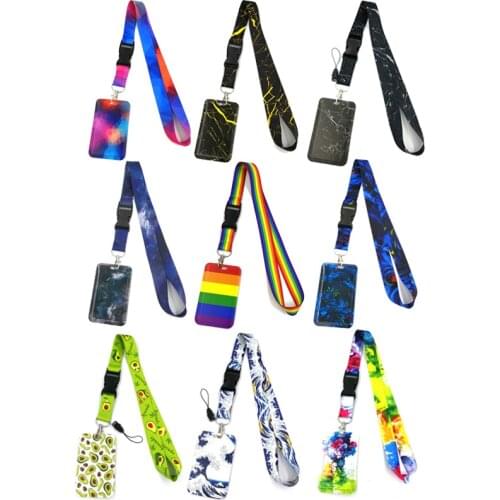 Neck Strap Lanyard for key lanyards card ID Holder Keys Chain for Gifts Travel Card Cover Badge Car Keychain Decorations