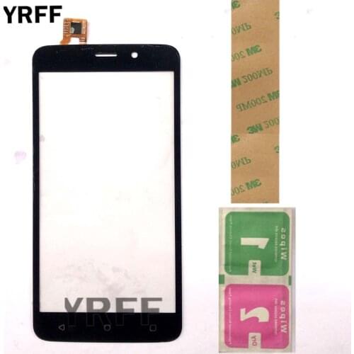 Touch Screen Panel Lens Sensor For Fly FS509 FS 509 Nimbus 9 Touch Screen Digitizer Front Glass Phone Replacement 3M Glue Wipes