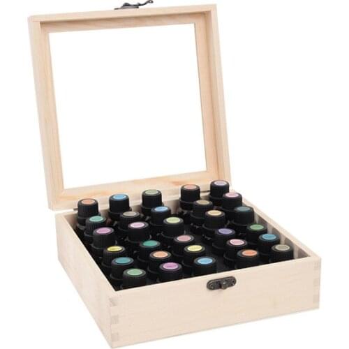 30 cells divided into 15ML10ML5ML essential oil bottle storage bag portable display box suitable for multiple capacities