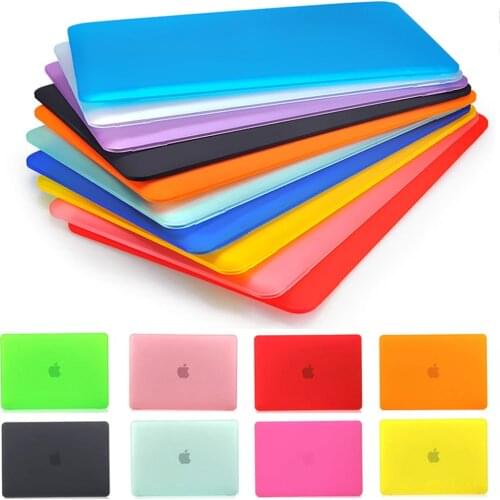 Hard Case Cover Matte Shell for Macbook Air 13 11 Pro 13 15 Retina 13 15" Laptop case For MacBook Pro Touch Bar & ID 16 A2141