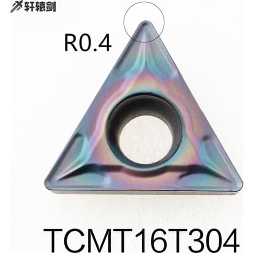 10PCS TCMT16T304 XH1 Quenched Steel High Quality CNC Carbide External Turning Tool