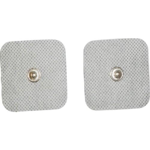 200 pcs/lot 5*5cm Premium Long life reusable Tens/ems replacement Electrode pads,electronic acupuncture massager pads 3.5 stud