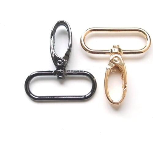 5 10 20 Pcs Swivel Clip Lobster Clasp 1.5" 38mm Snap Hook Buckles Trigger Ring Bag Strap