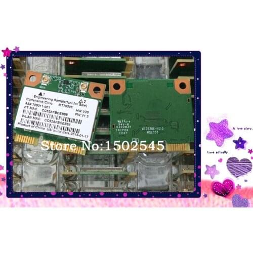 Free shipping new original laptop wireless card for HP Pavilion M4 M6 ENVY14 MT7630E 709011-001 710418-001 WIFI