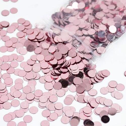 Diameter 6mm colorful Round Tissue confetti dots Confetti Poppers Happy wedding Engagement party Table decoration supplies