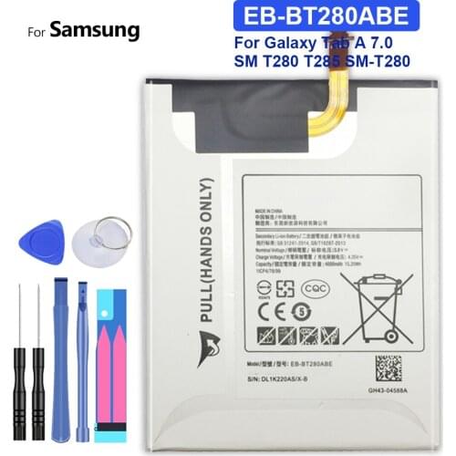 EB-BT280ABE Replacement Battery For Samsung Galaxy Tab A 7.0 SM T280 T285 SM-T280 Bateria 4000mAh Tracking Number
