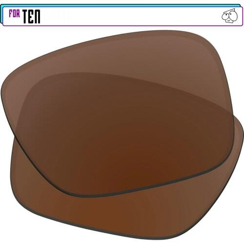 EZReplace Polarized Replacement Lenses for - Oakley Ten Sunglasses - Brown