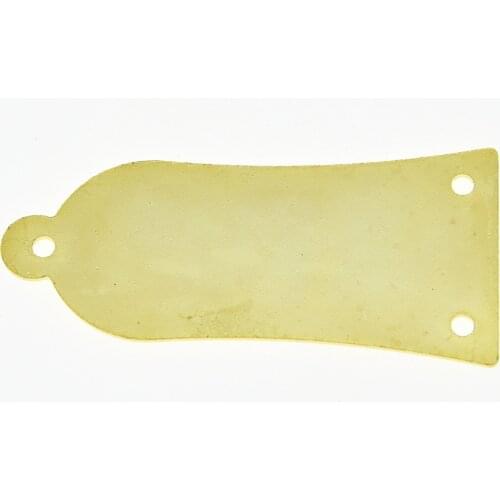 KAISH Metal Guitar Blank 3 Holes Truss Rod Cover Fits LP SG