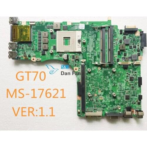 For MSI GT70 Laptop Motherboard MS-17621 VER:1.1 Mainboard 100%tested fully work