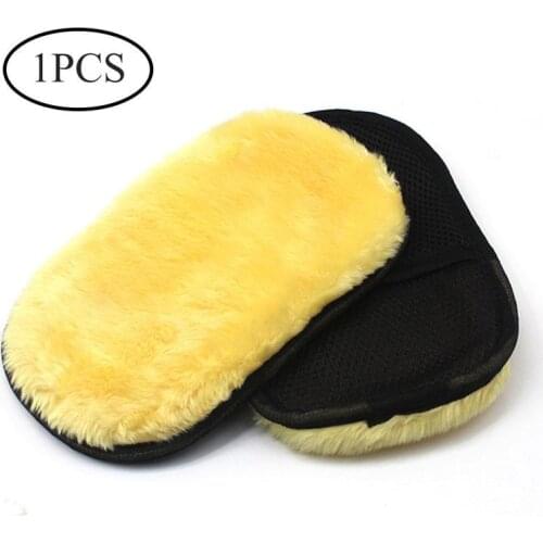 Microfiber Wool Soft Automotive Car Washing Cleaning Glove 17*25cm Cleaning Car Cleaning Brush Motorcycle Washer Care Car Wash