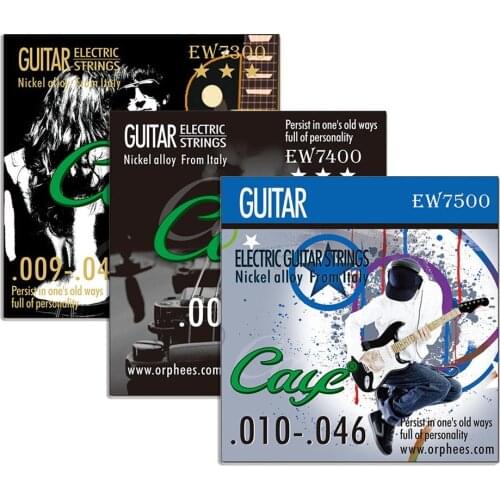 Strings Set For Orphee Caye EW Electric Guitar Cord Metal Rock Hexagonal Carbon Steel Guitarra ​Musical Instrument Accessories