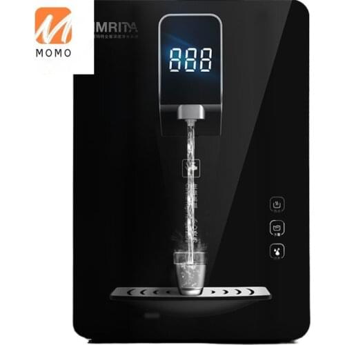 Direct Drink Wall Mounted Instant Water Dispenser for Office Black HOT Electric Stainless Steel ABS Plastic 2200W