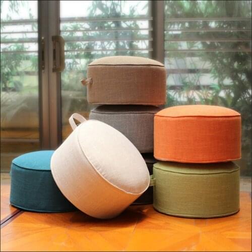 New Design Round High Strength Sponge Seat Cushion Tatami Cushion Meditation Yoga Round Mat Chair Cushions Hap-deer