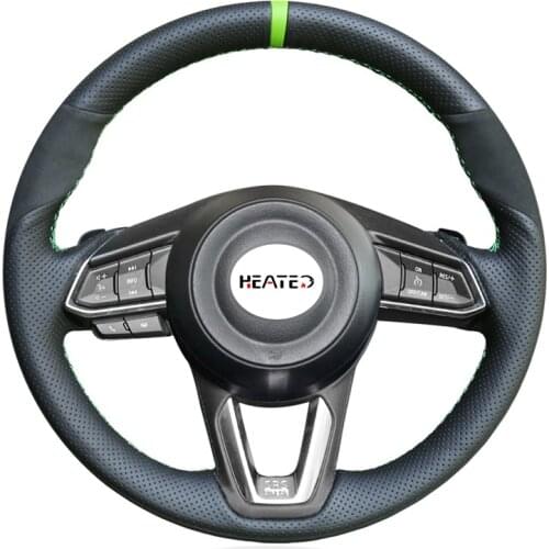 Braiding cover for steering wheel cover for Mazda 3 Axela Mazda 6 Atenza CX-3 2018-2019 CX-5 2017-2019 CX-9 Toyota Yaris