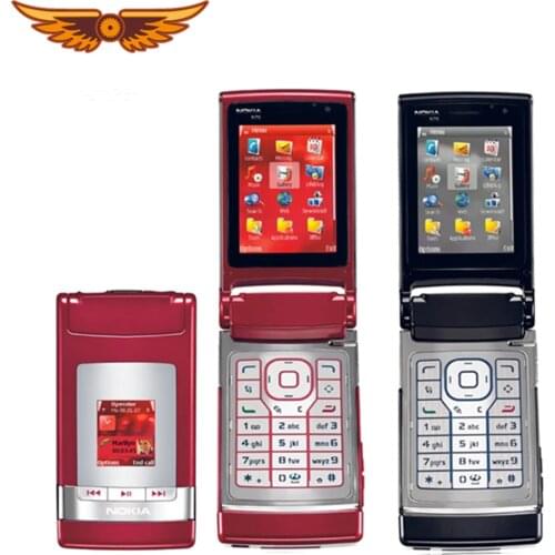 Original Unlocked Nokia N76 Symbian OS v9.2 700 mAh Support Russian Keyboard and Arabic Keyboard Cellphone Free Shipping