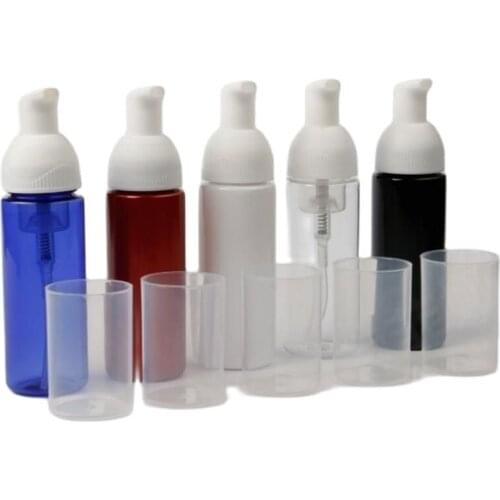 50ML few colors plastic FOAMING BOTTLE or few color MOUSSE handwashing BOTTLE