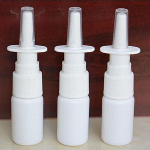 2pcs/5/10pcs 10ml Empty Plastic Bottle Spray Nasal/mouth Pump Reusable Spray Bottle Spray Moisturizing