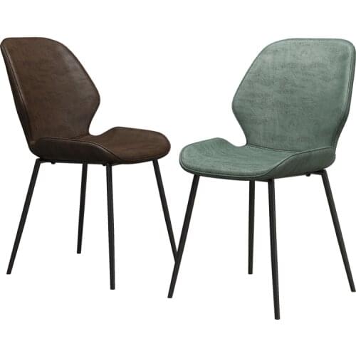 Nordic Light Luxury Dining Chair Modern Minimalist Backrest Leisure Time Stool Restaurant Café Computer Loft Balcony